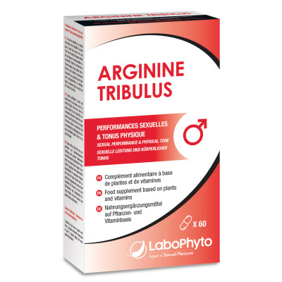 Arginine/Tribulus (60 capsules) - Sexual performance and aphrodisiacs