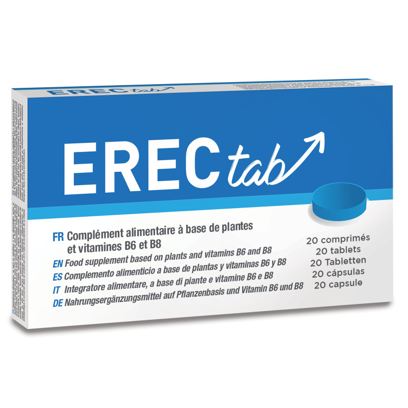 ErecTab (20 comprimés) - Stimulants sexuels à effet rapide