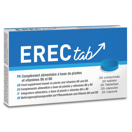 Erectab (20 comprimés) - Stimulants naturels