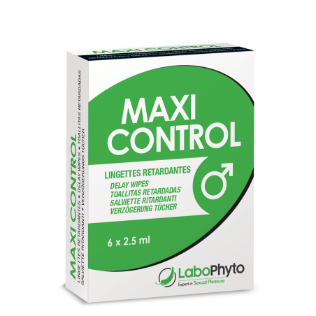 MaxiControl Lingettes Retardantes - Ejaculation précoce