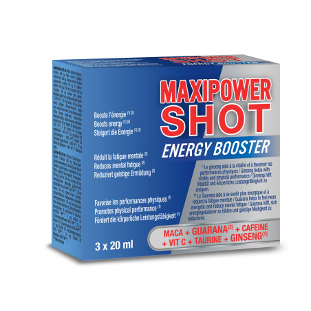 MaxiPower Shot (60 ml) - Energie & testostérone