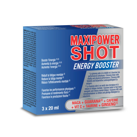 MaxiPower Shot (60 ml) - Energie & testostérone