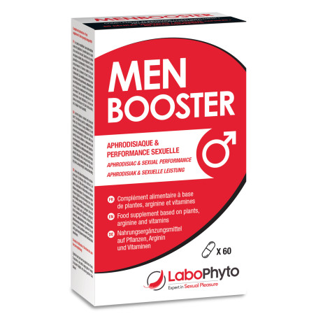 Menbooster (60 gélules) - Performances sexuelles & aphrodisiaques