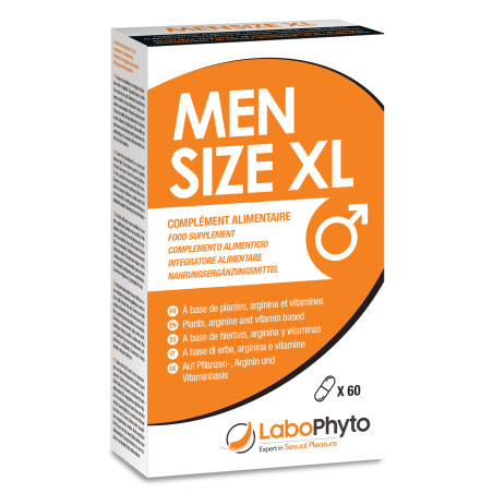 MenSize XL (60 gélules) - Vigueur masculine
