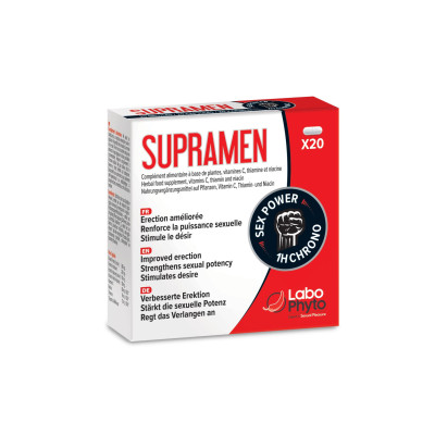 SupraMen (20 capsules) - Natural stimulants