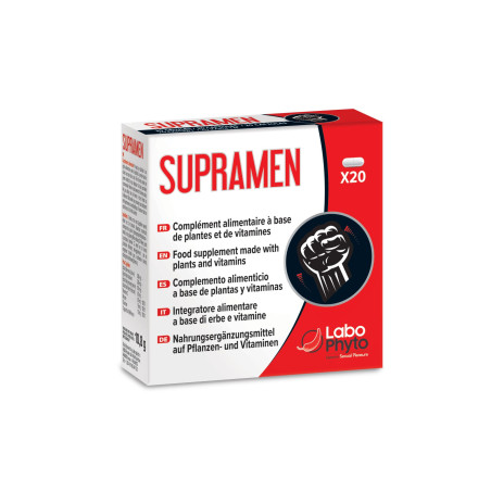 SupraMen (20 gélules) - Stimulants naturels