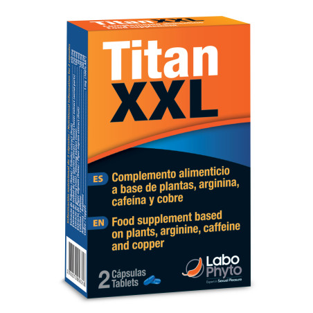 Titan XXL (2 comprimés) - Stimulants naturels