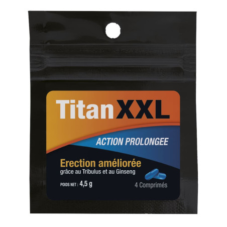 Titan XXL (4 comprimés) - Stimulants naturels