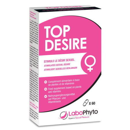 TopDesire (60 gélules) - Libido et aphrodisiaques