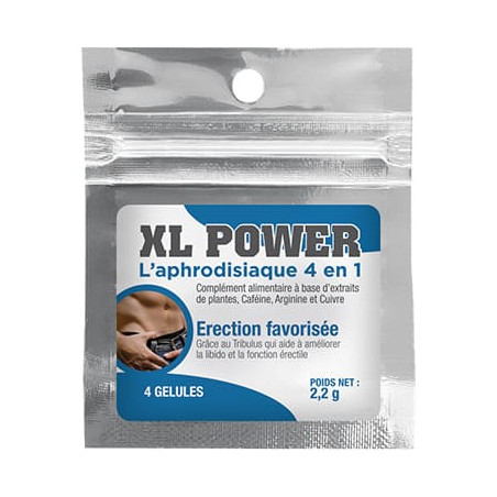 XL Power (4 capsules) - Fast action aphrodisiacs