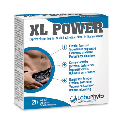 XL Power (20 capsules) - Natural stimulants