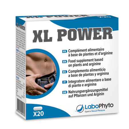 XL Power (20 capsules) - Natural stimulants