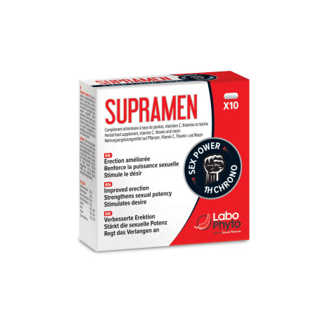 SupraMen (10 gélules) - Stimulants sexuels à effet rapide