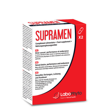 Supramen (2 gélules) - Stimulants naturels Supramen (2 gélules) - Stimulants naturels