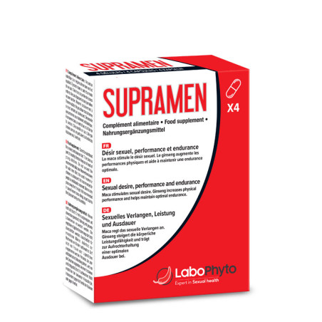 Supramen (4 gélules) - Stimulants naturels Supramen (4 gélules) - Stimulants naturels
