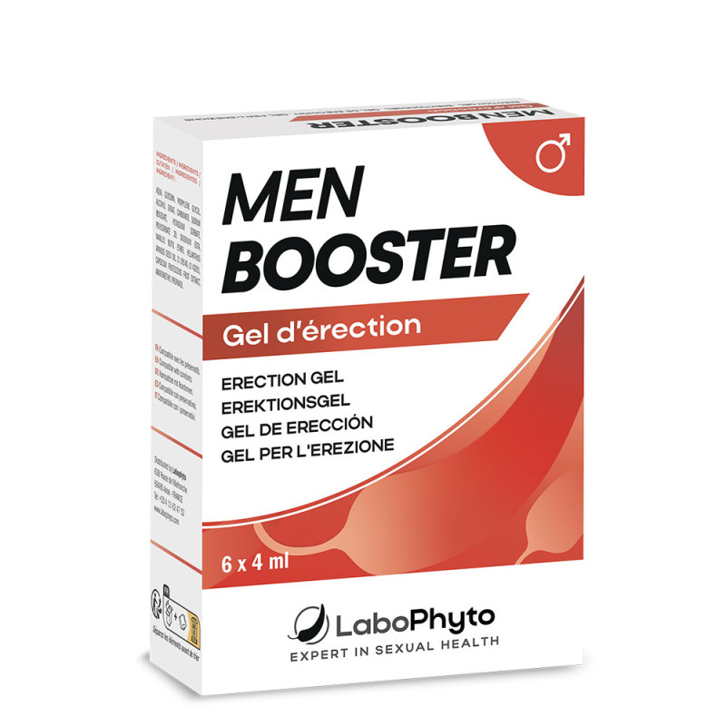 MenBooster Gel d'érection Dosettes - Gels tonifiants