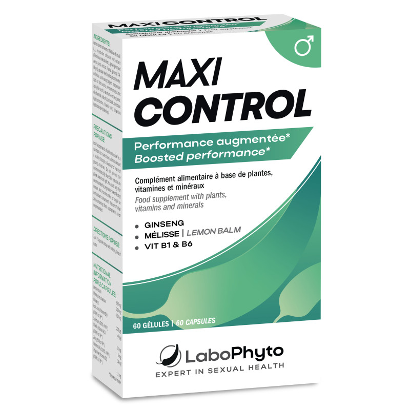 MaxiControl (60 gélules) - Retardants et endurance