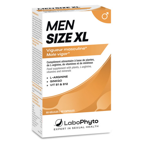 MenSize XL (60 gélules) - Male vigor