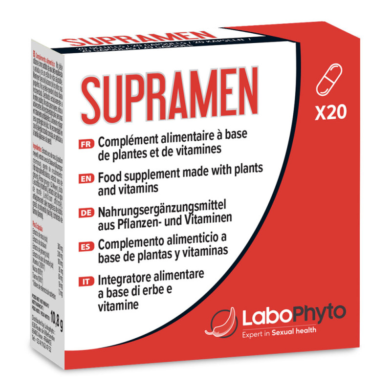 SupraMen (20 capsules) - Natural stimulants