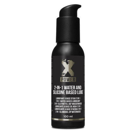 2-in-1 water and silicone based lube (100ml) - Intimate lubricating gels