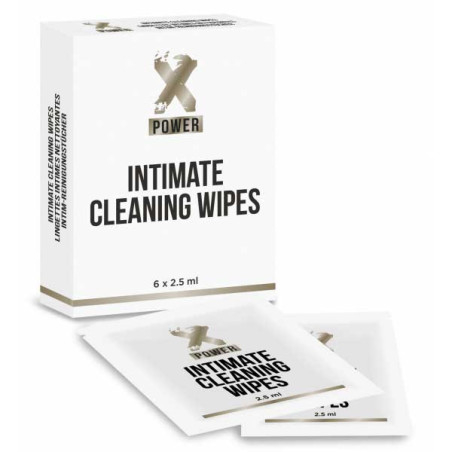 Intimate Cleaning Wipes (6 lingettes) - Lingettes intimes pour homme