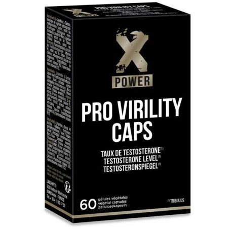 Pro Virility Caps (60 gélules) - Booster d'énergie et virilité