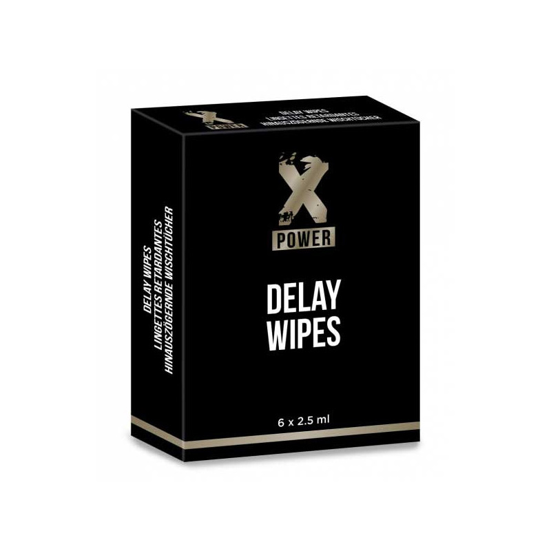 Delay Wipes (6 wipes) - Delay products & endurance